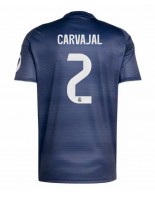 Real Madrid Daniel Carvajal #2 Bortedrakt 2025-26 Korte ermer